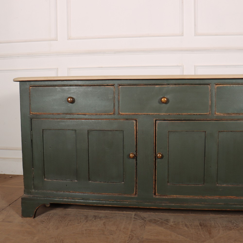 English Painted Dresser Base View II