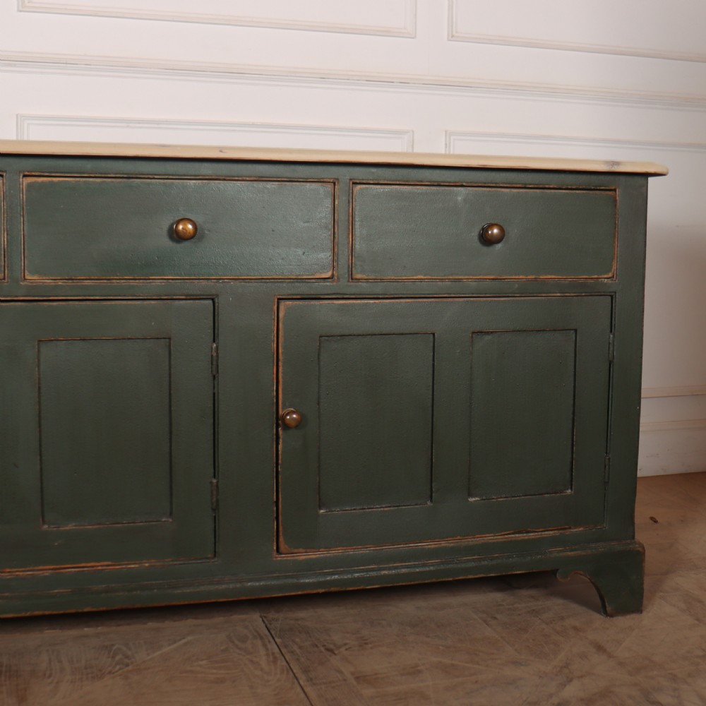 English Painted Dresser Base View III