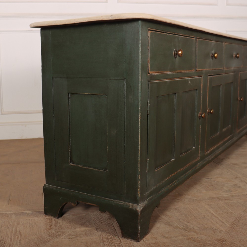 English Painted Dresser Base View VIII