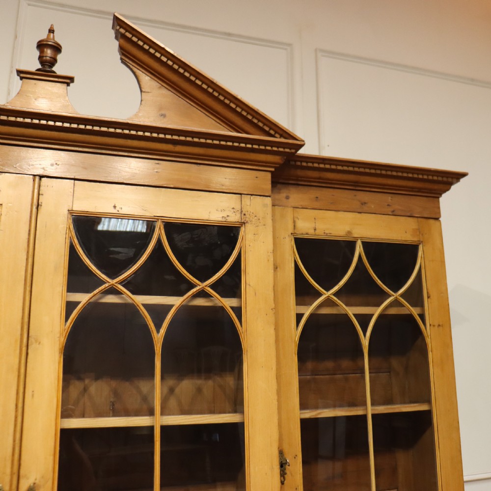 18th Century English Library Bookcase View II