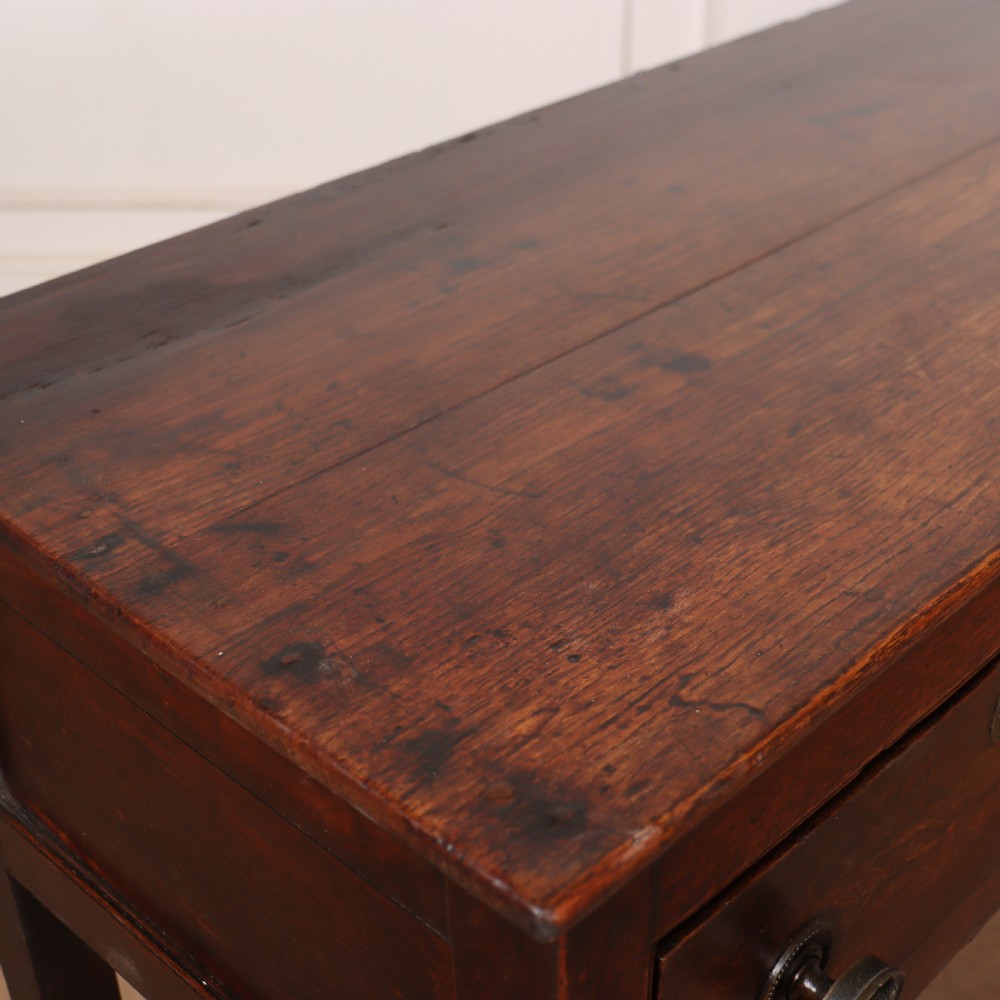 19th Century English Oak Dresser Base View V