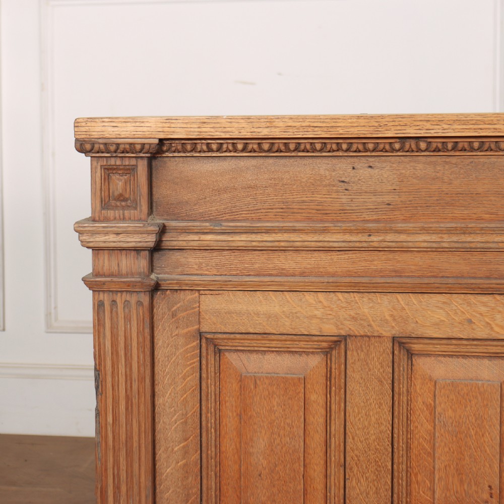 Scottish Architectural Oak Console View IV