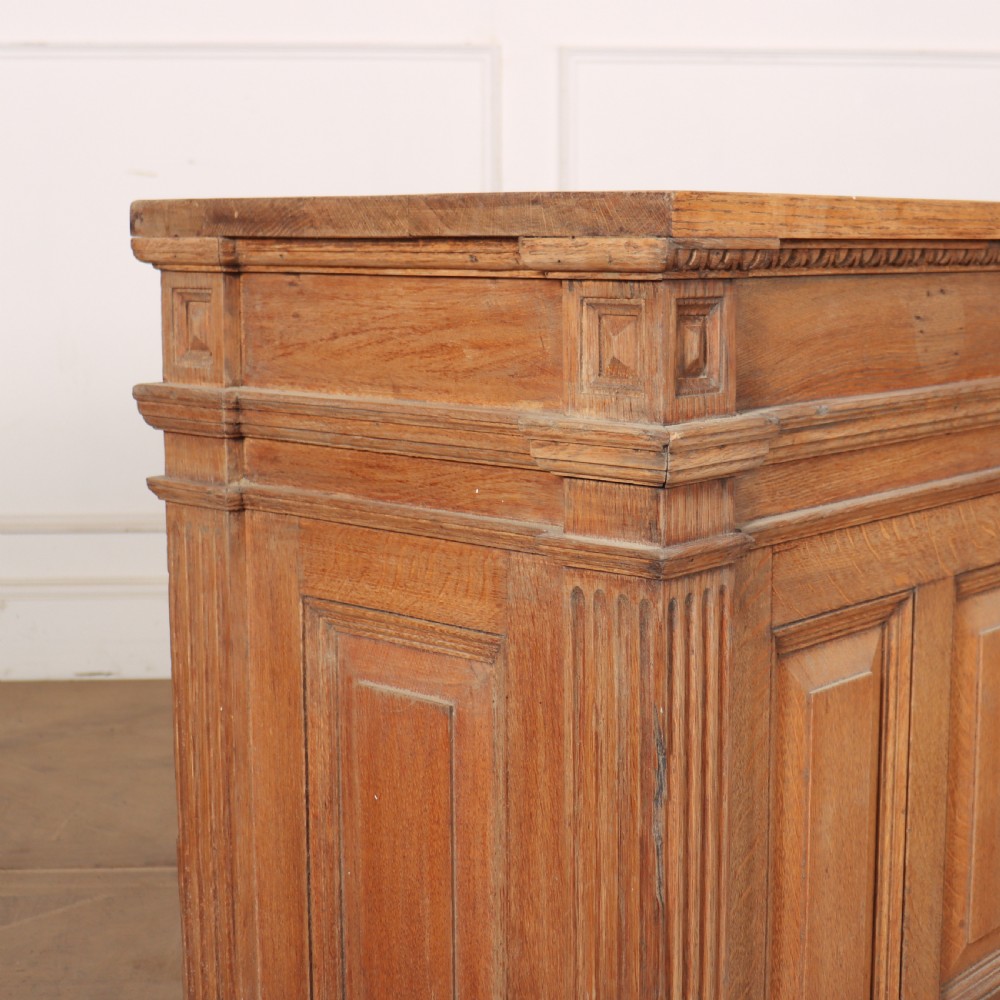 Scottish Architectural Oak Console View VI