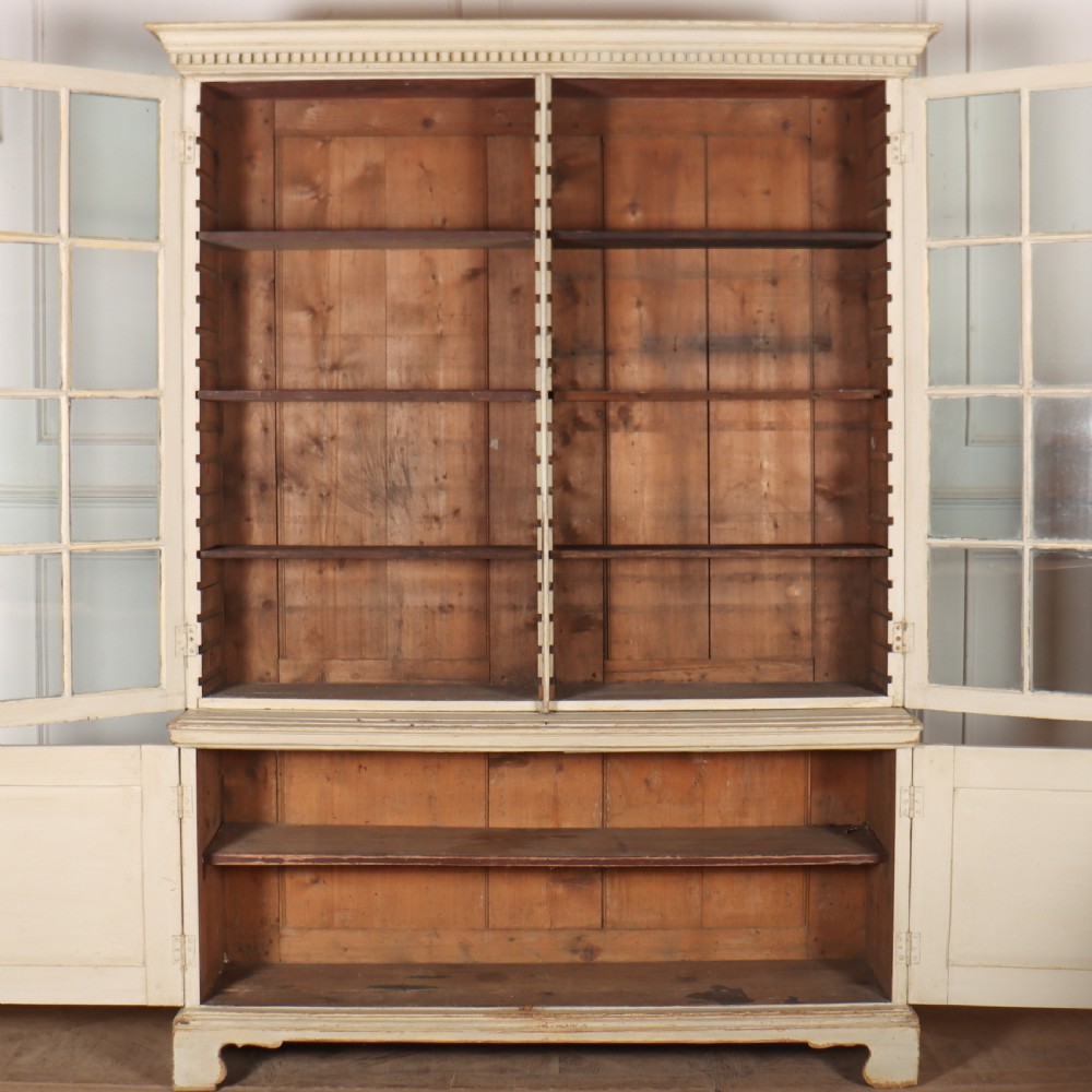 Georgian Original Painted Bookcase View IX