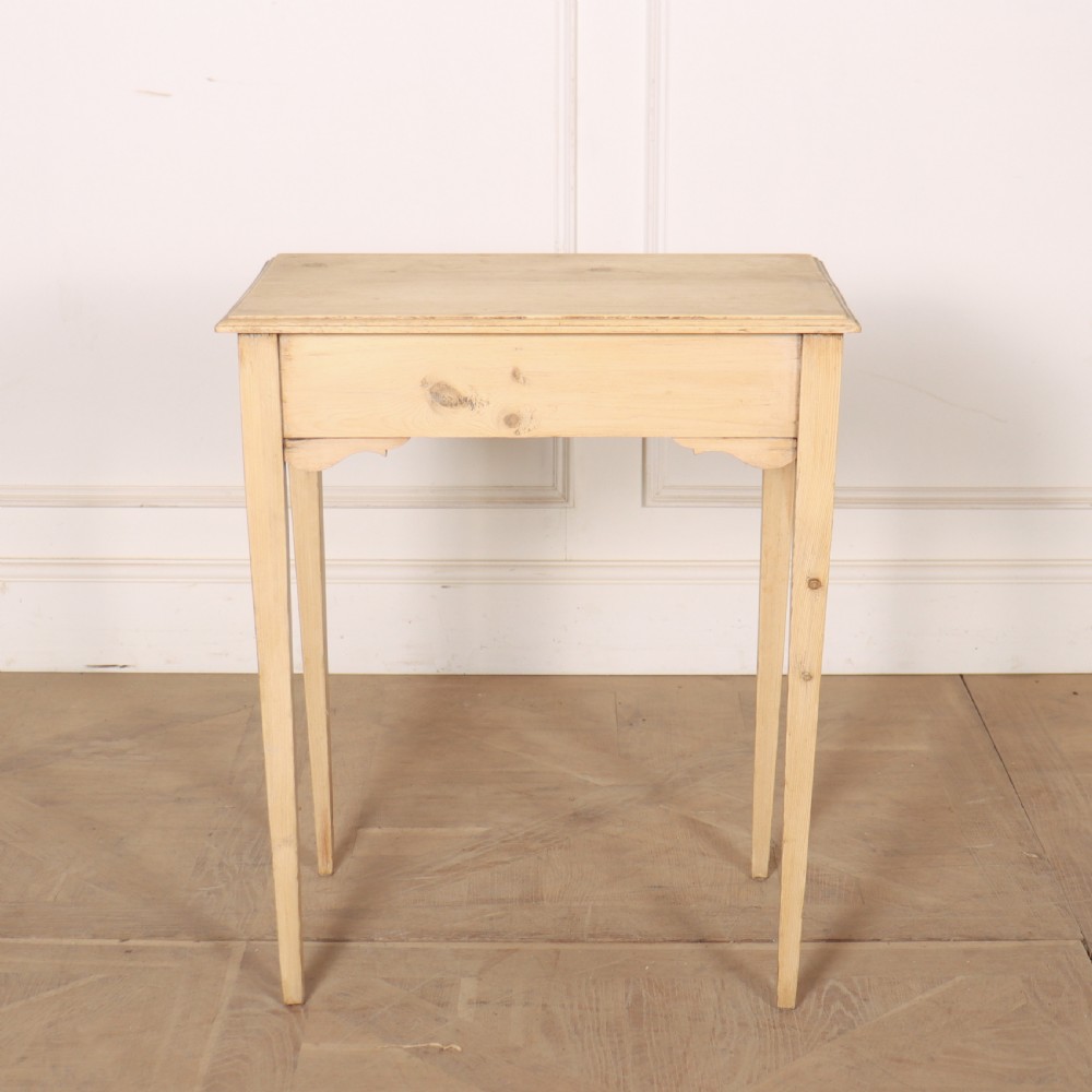Small English Pine Side Table