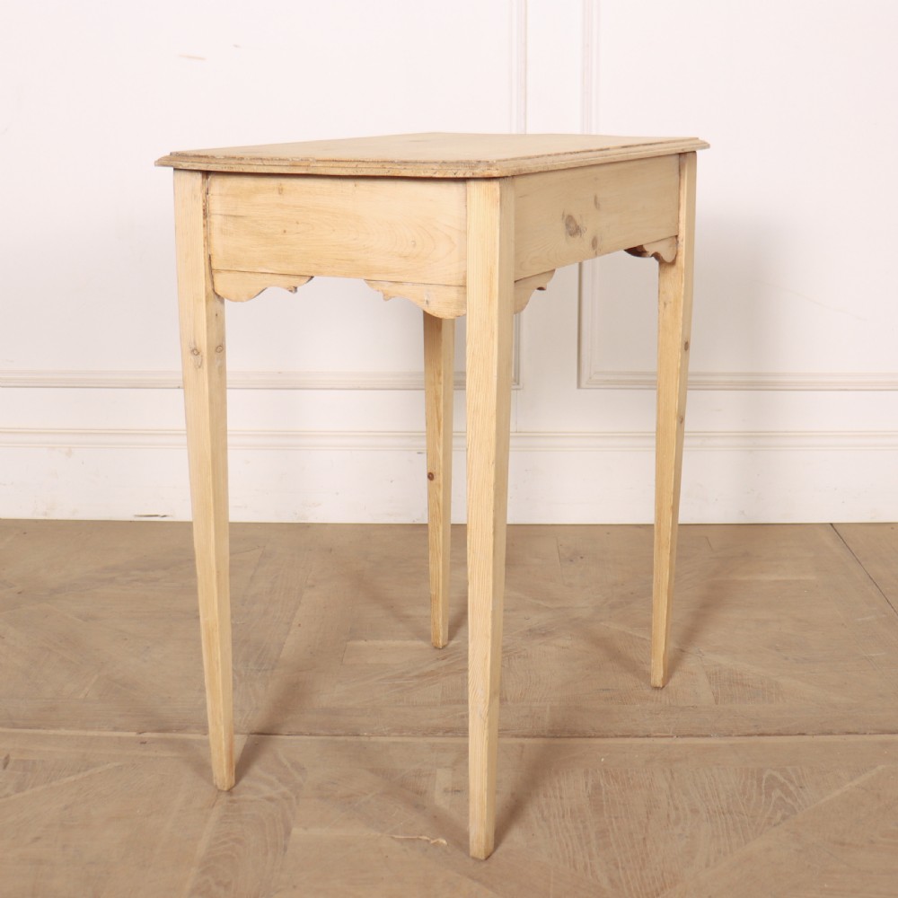 Small English Pine Side Table View IV
