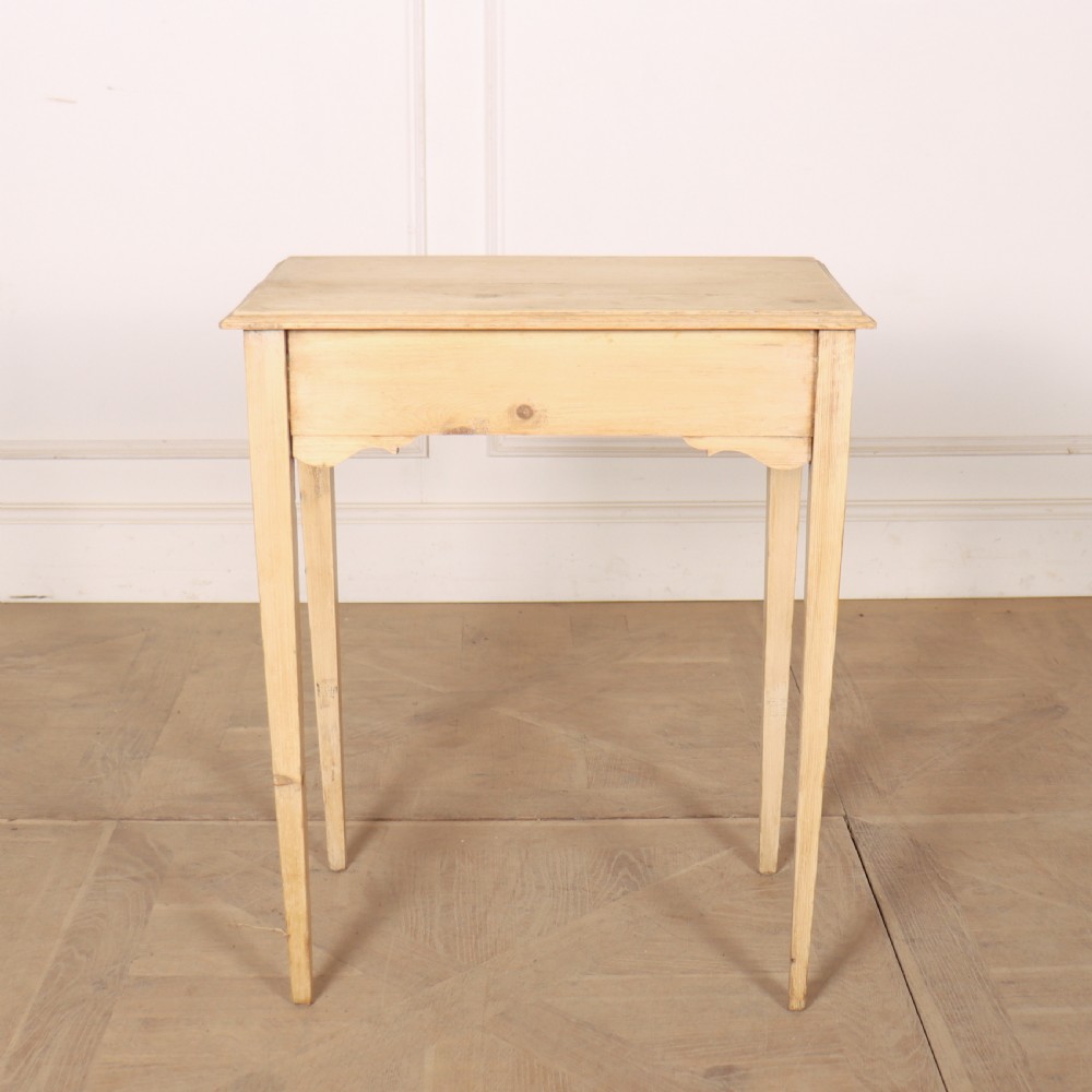 Small English Pine Side Table View VII