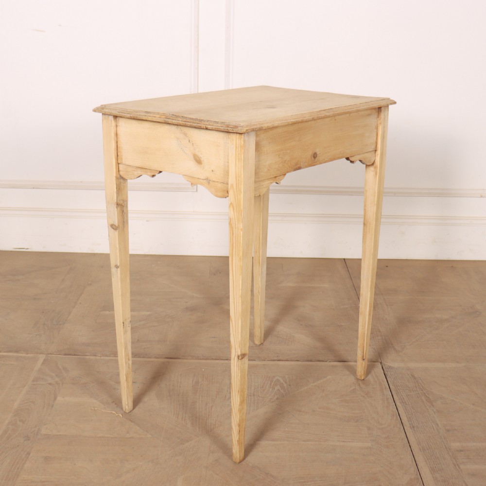 Small English Pine Side Table View VIII