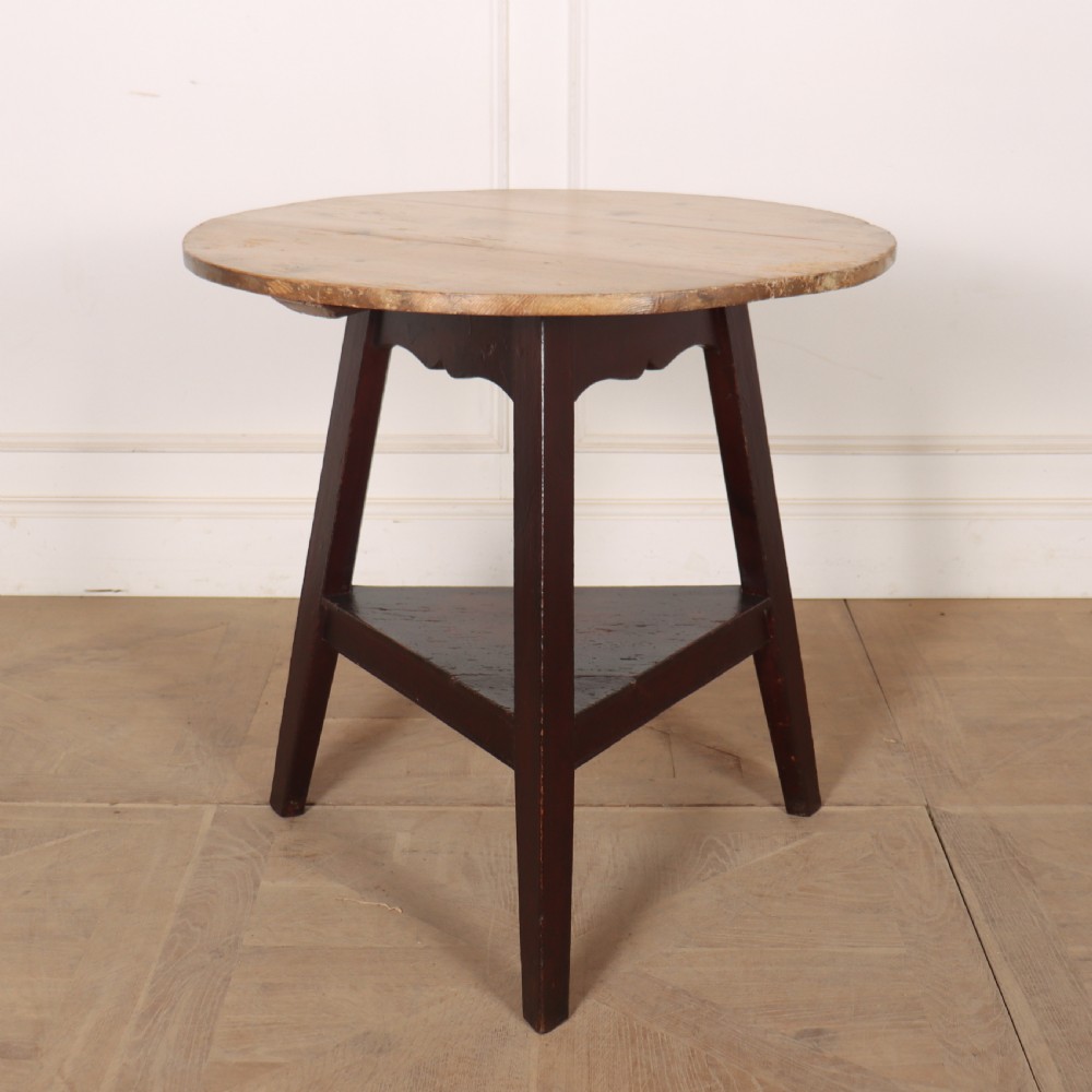 Antique Pine Cricket Table