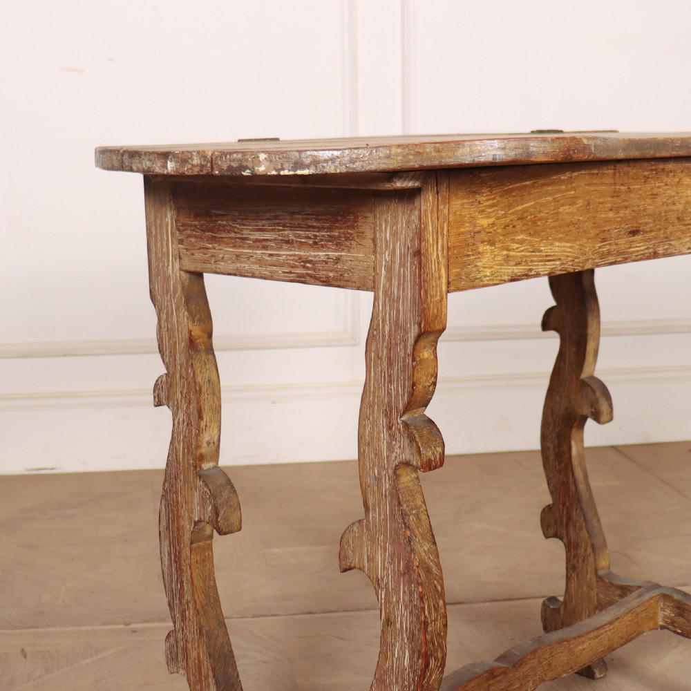 Spanish Oak Occassional Table View III