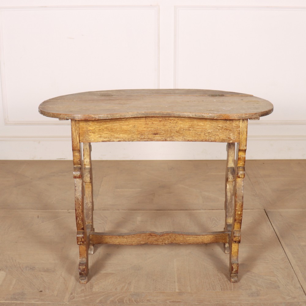 Spanish Oak Occassional Table View IV