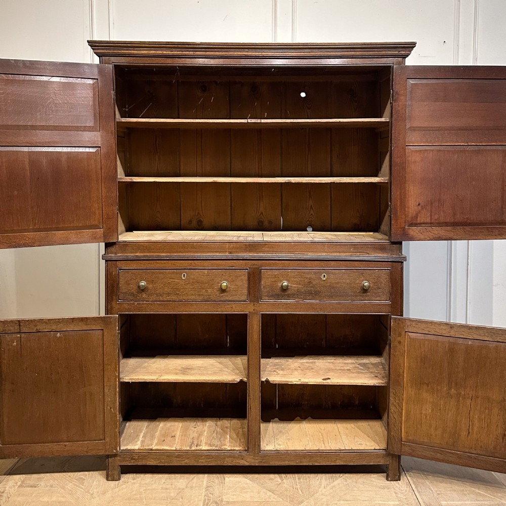 19th Century Welsh Oak Linen Cupboard View VIII