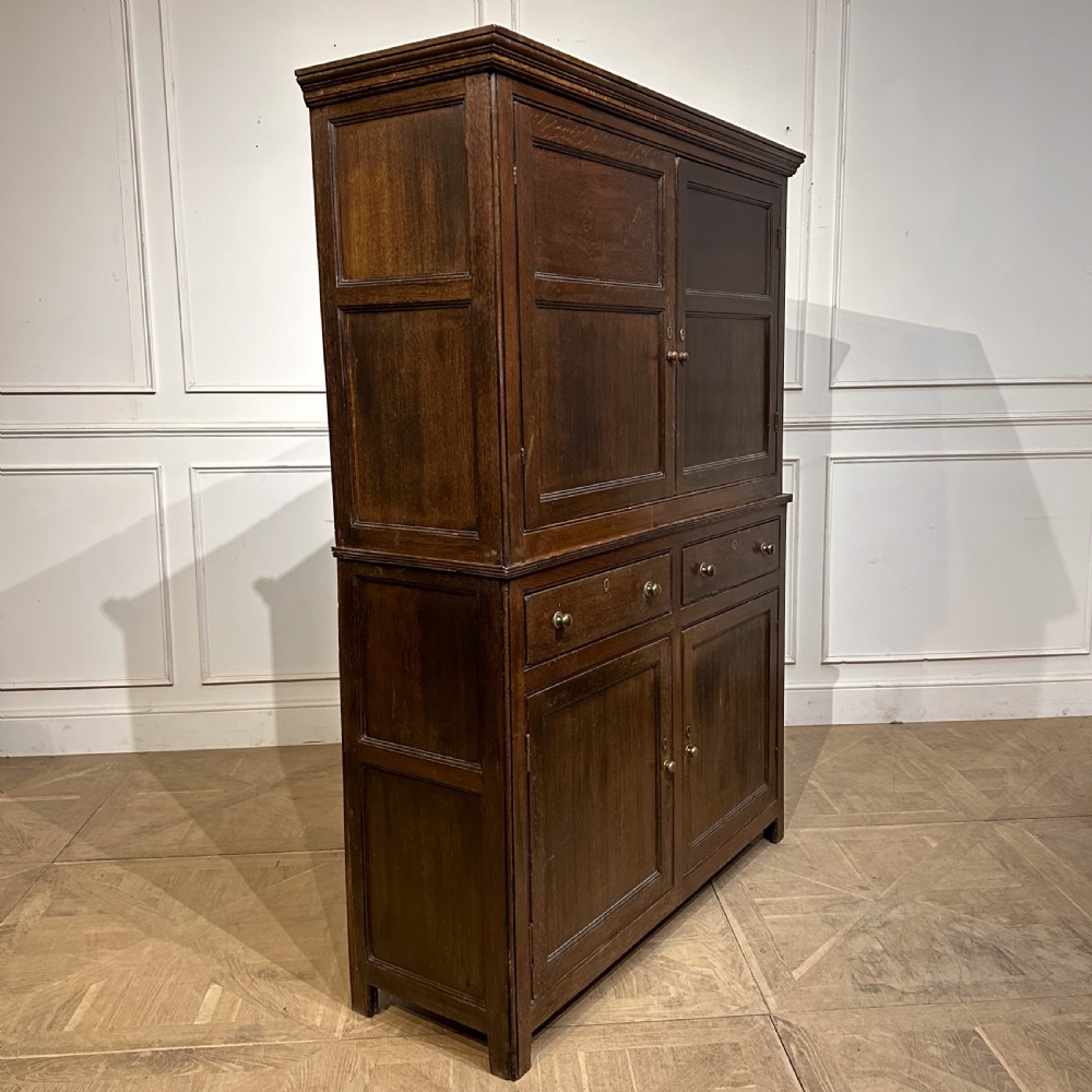 19th Century Welsh Oak Linen Cupboard View IX