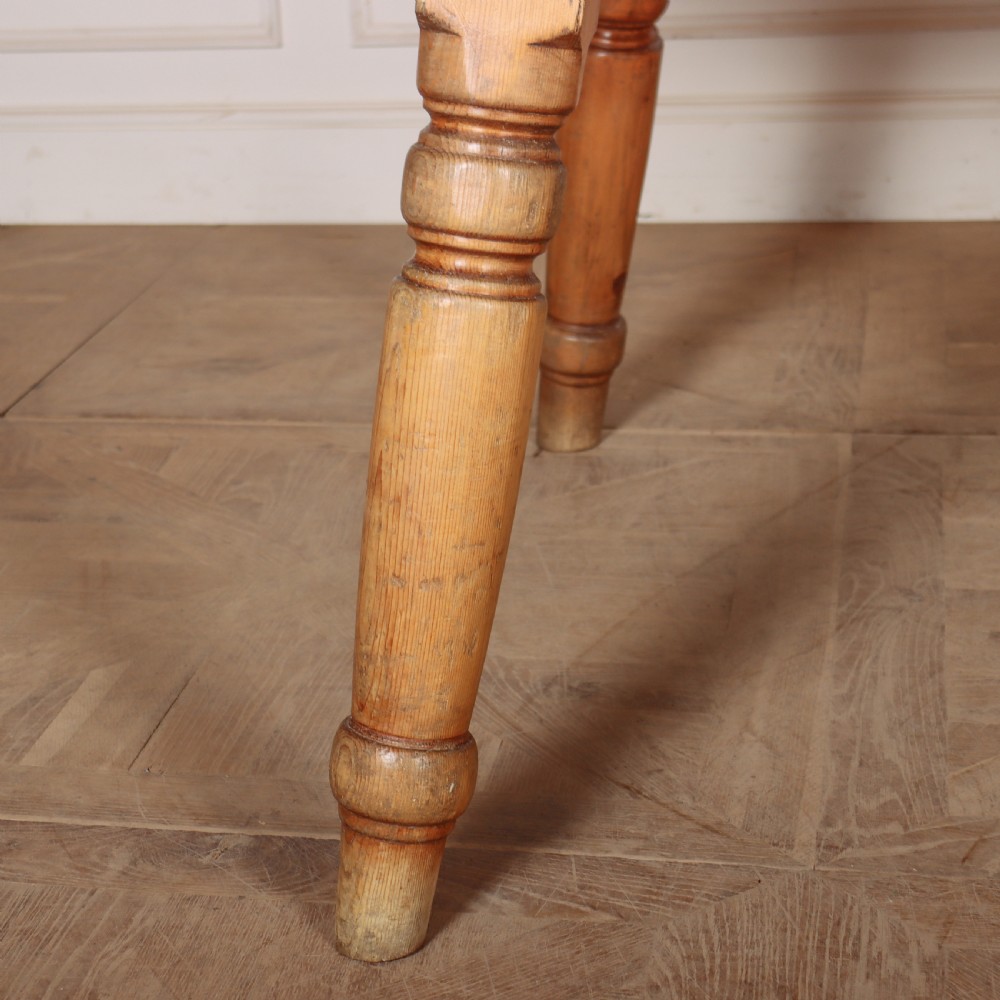 19th Century Circular Pine Dining Table View V