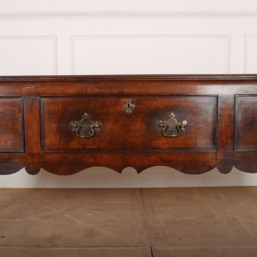 English Oak Dresser Base View V