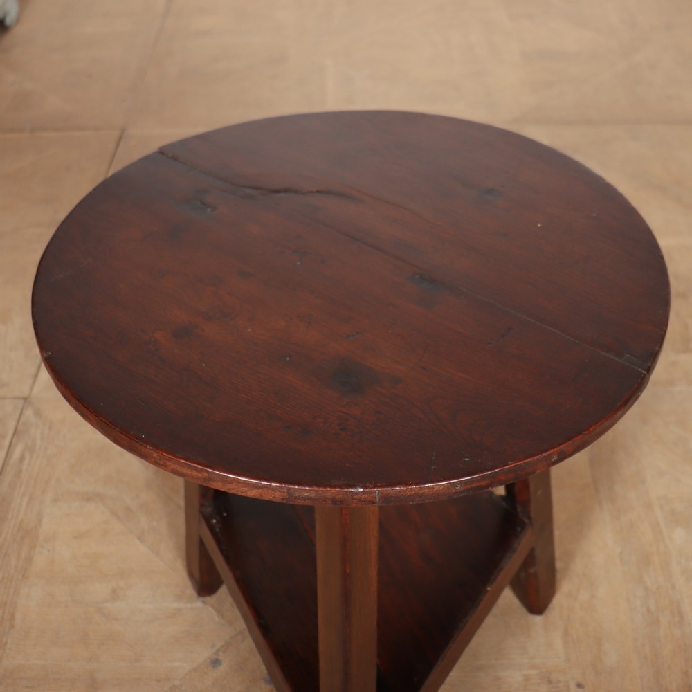 Welsh Oak Cricket Table View III