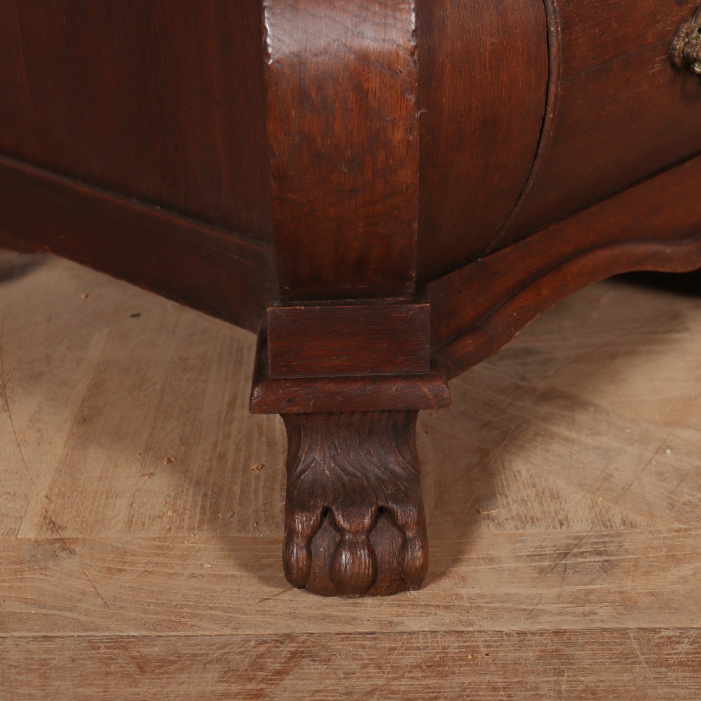 Dutch Oak Bombe Commode View VIII