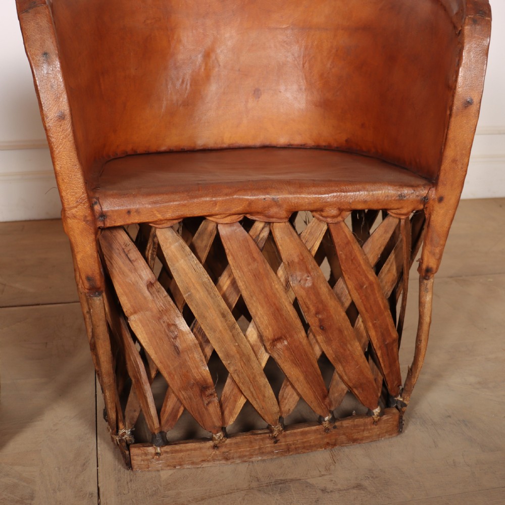 Spanish Leather and Willow Sofa Suite View XII