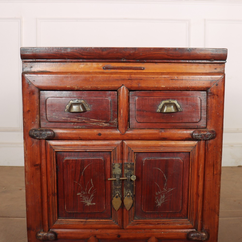 Small Oriental Bedside Cabinet View II