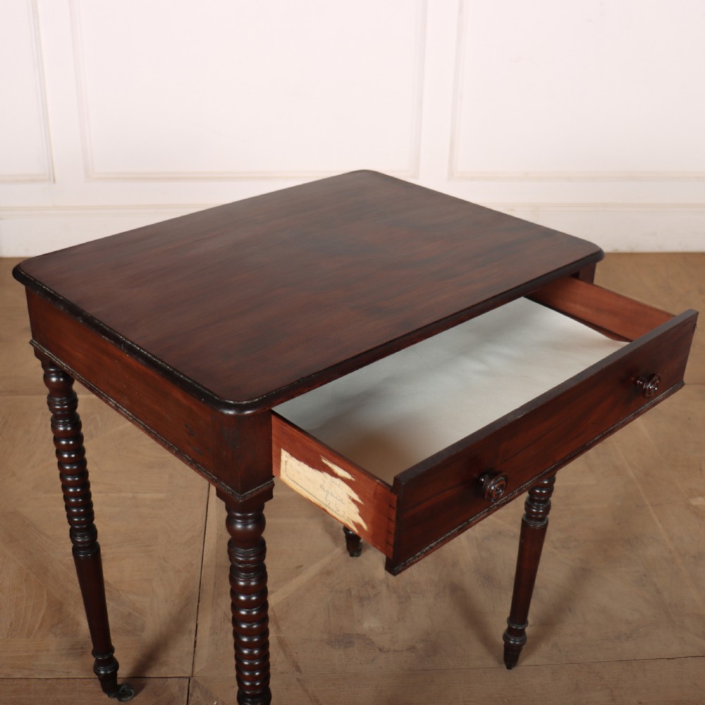 Small Mahogany Side Table View VII