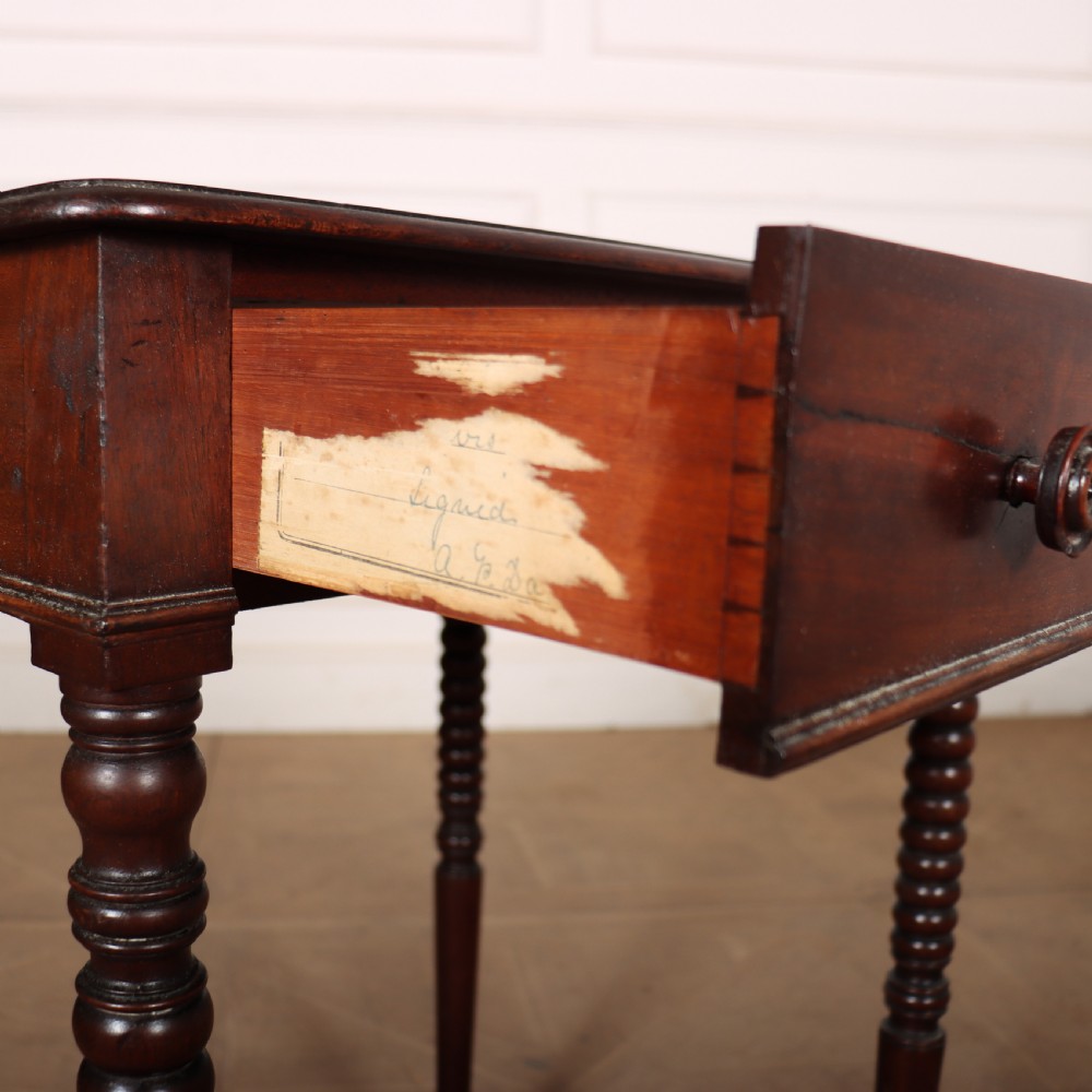 Small Mahogany Side Table View VIII