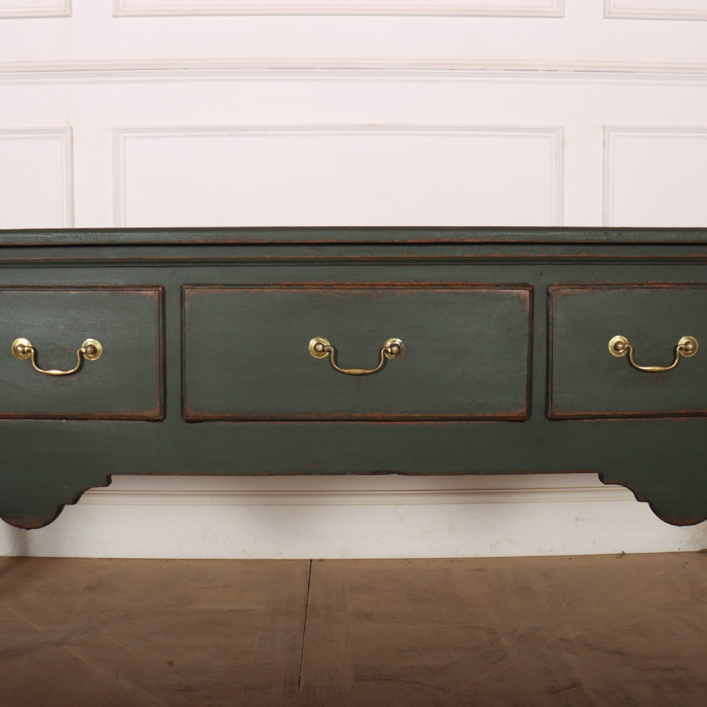 18th Century Painted Dresser Base View II