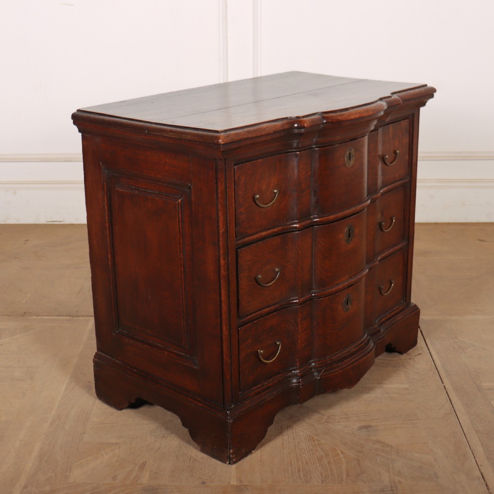 18th Century Serpentine Oak Commode View VI