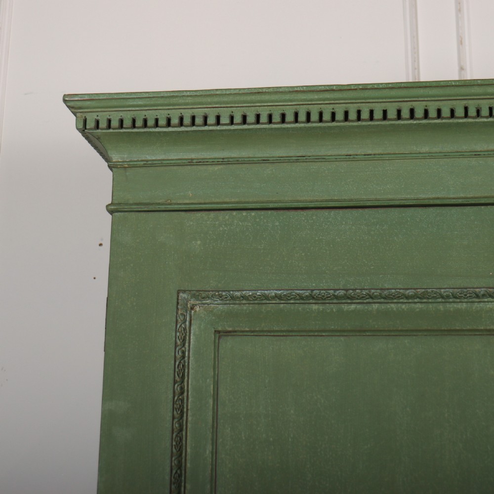 18th Century English Painted Wardrobe View II