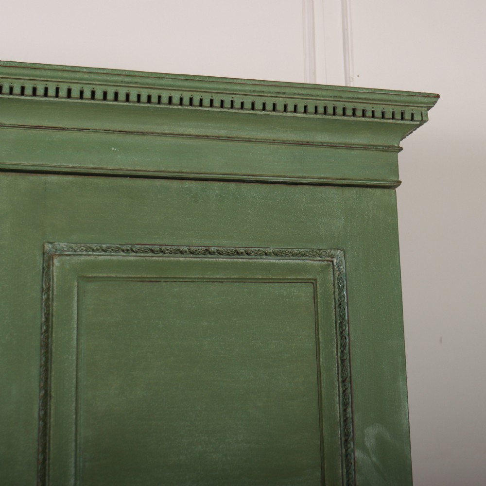 18th Century English Painted Wardrobe View III
