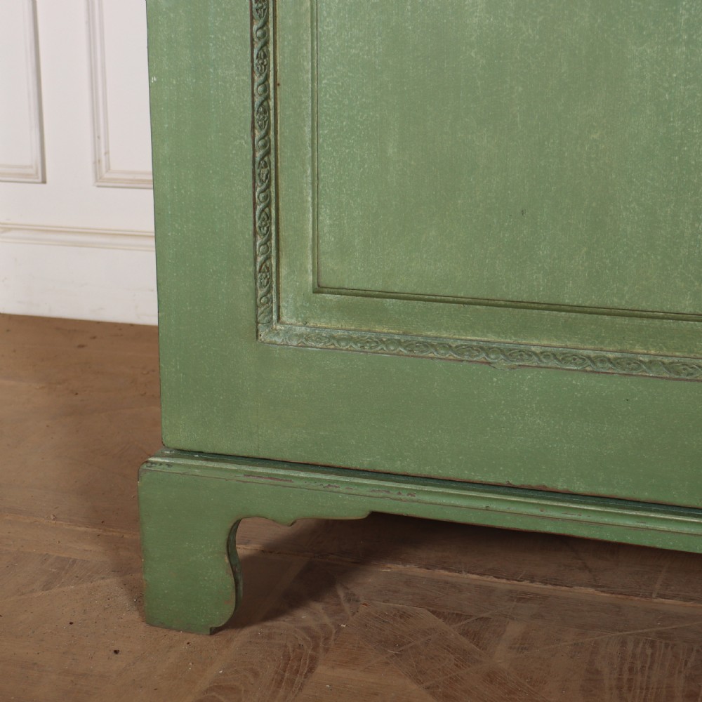 18th Century English Painted Wardrobe View V