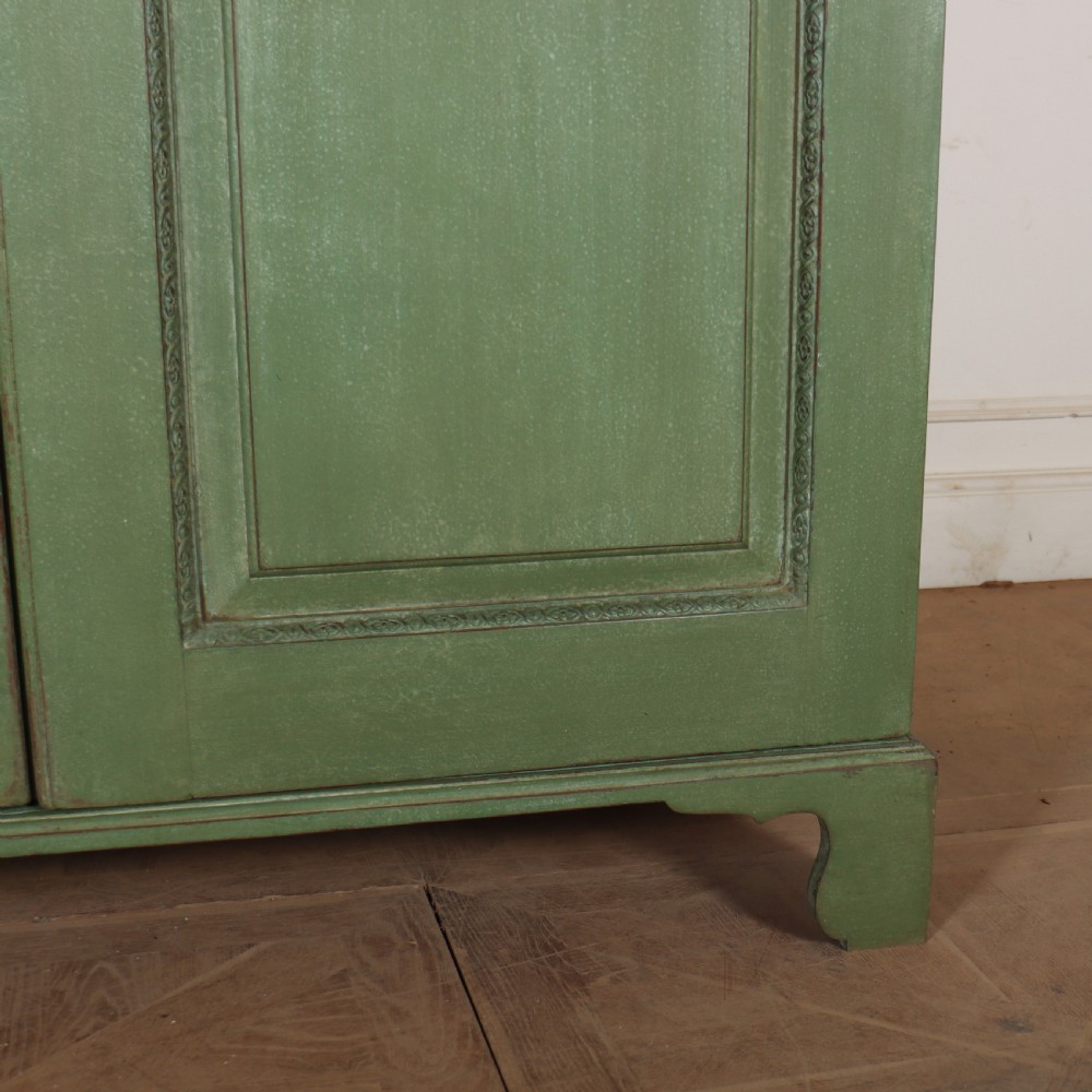 18th Century English Painted Wardrobe View X