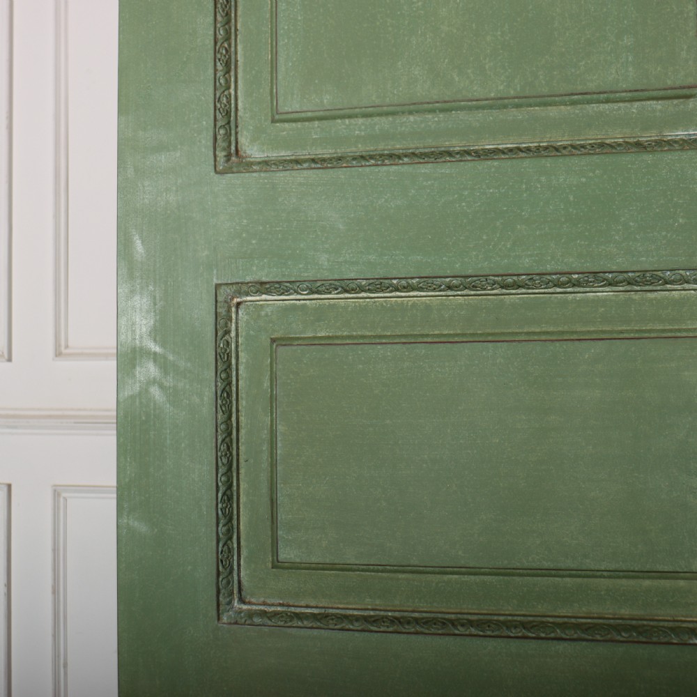 18th Century English Painted Wardrobe View XI