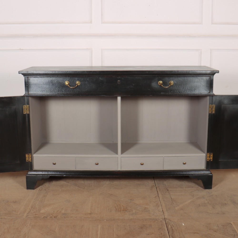 19th Century English Painted Buffet View IX