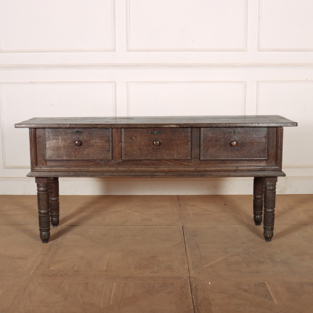 18th Century Portuguese Chestnut Dresser Base
