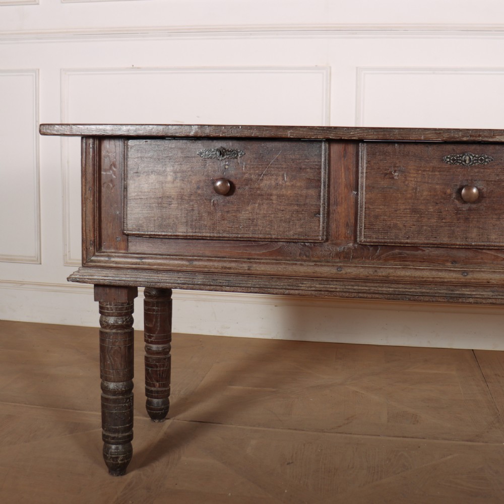 18th Century Portuguese Chestnut Dresser Base View III