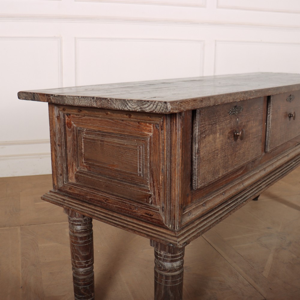 18th Century Portuguese Chestnut Dresser Base View VI