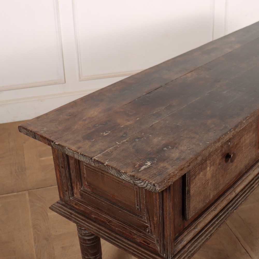 18th Century Portuguese Chestnut Dresser Base View VII