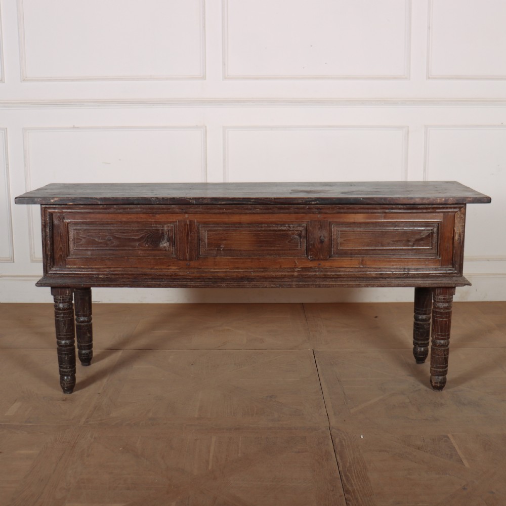 18th Century Portuguese Chestnut Dresser Base View IX