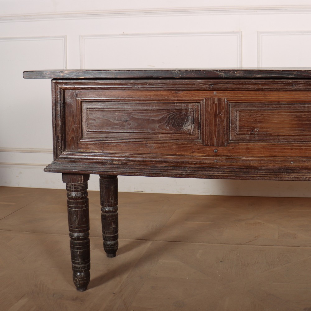 18th Century Portuguese Chestnut Dresser Base View X