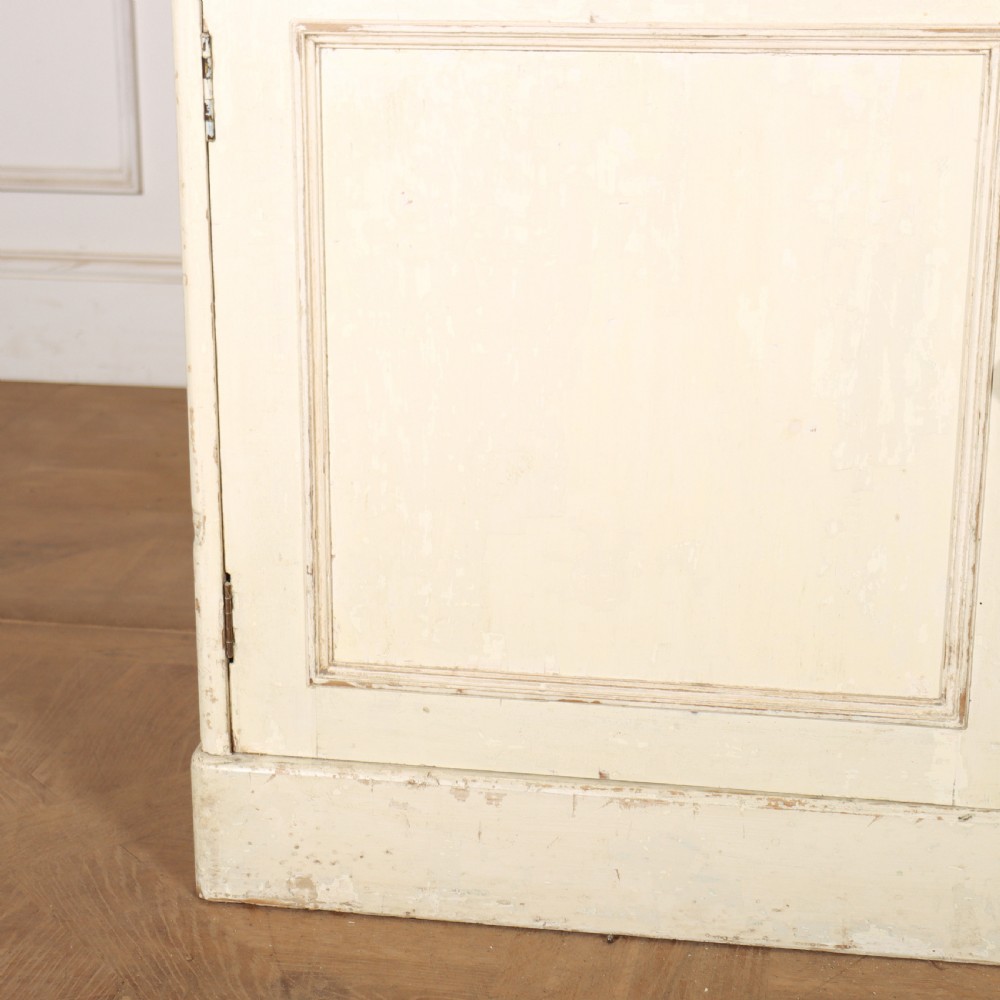 English Original Painted Dresser Base View III