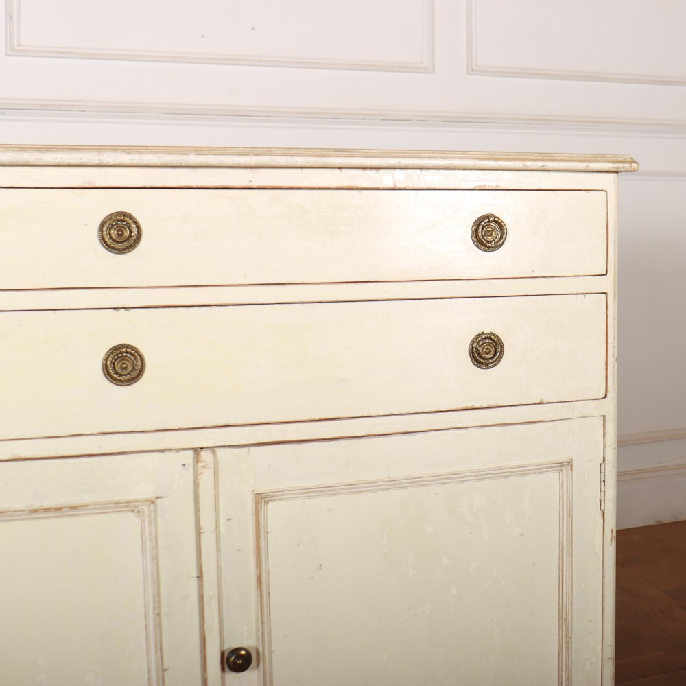 English Original Painted Dresser Base View IV