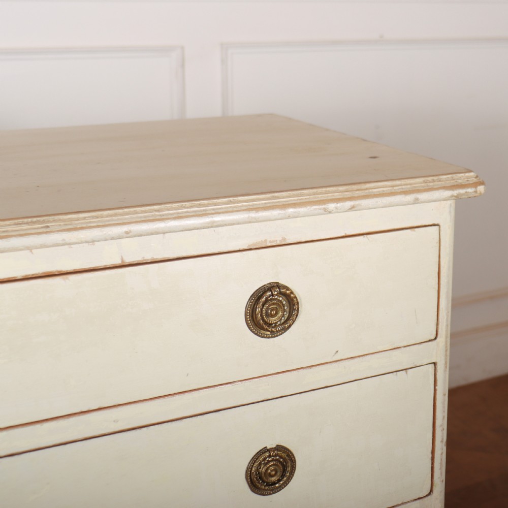 English Original Painted Dresser Base View IX
