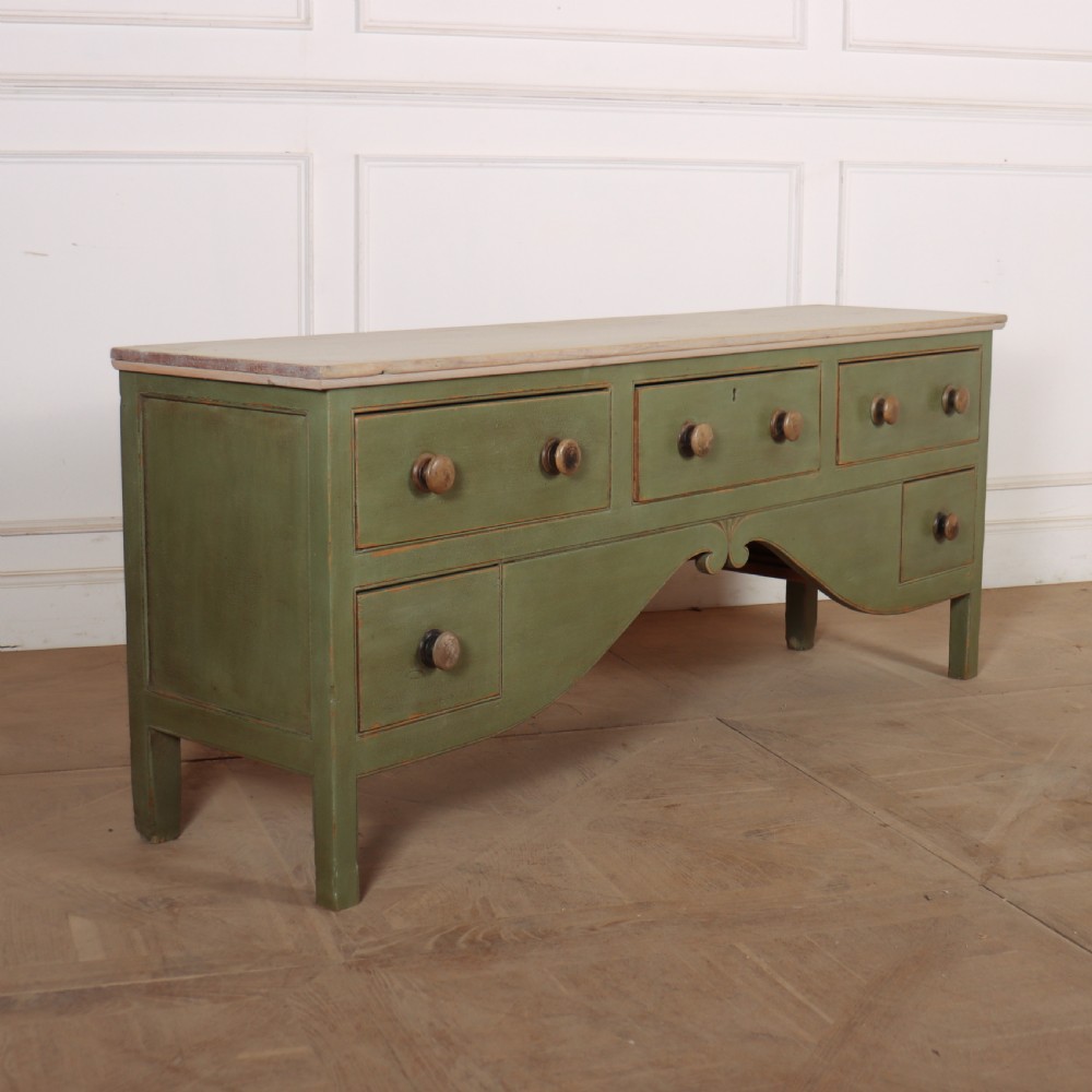 West Country Painted Dresser Base View V