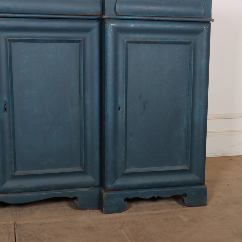 19th Century English Inverted Breakfront Buffet View V