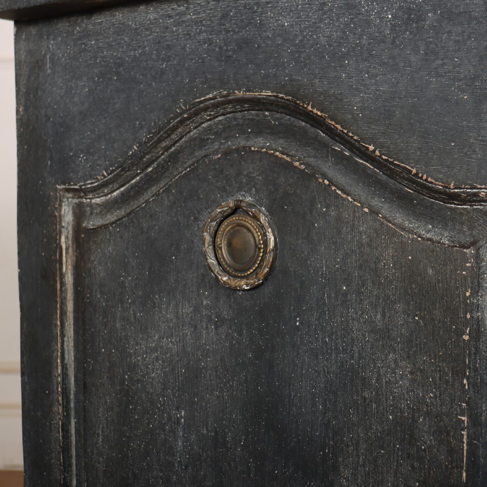 French Painted Serpentine Commode View XI