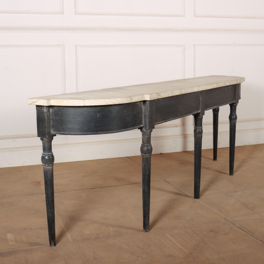 19th Century English Painted Console Table View II