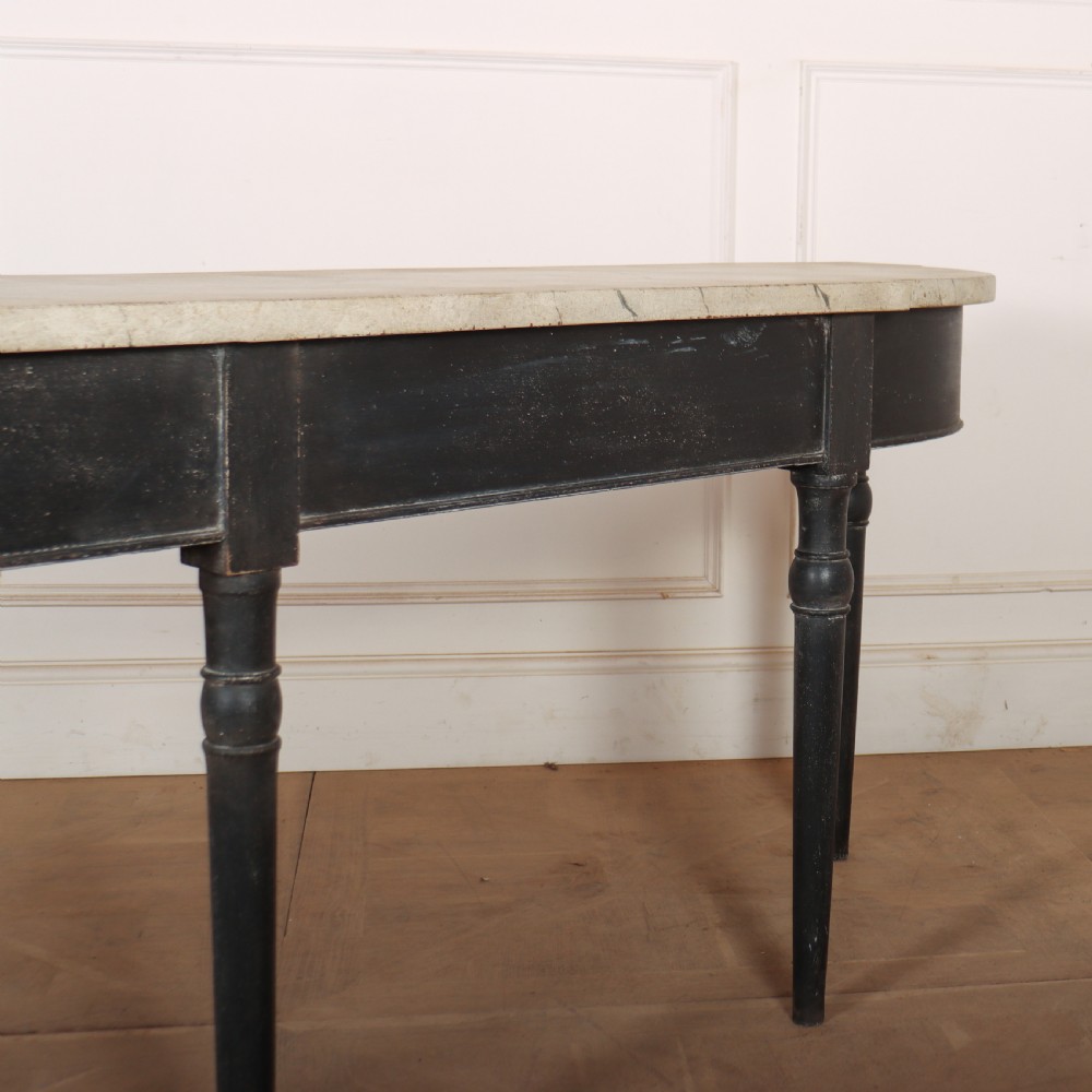 19th Century English Painted Console Table View IV