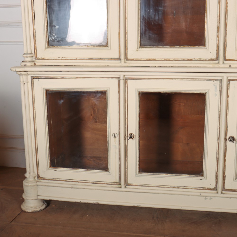 Stunning French Original Painted Bookcase View II