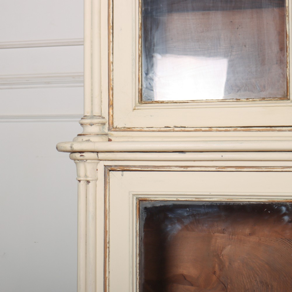 Stunning French Original Painted Bookcase View IV