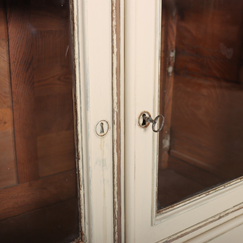 Stunning French Original Painted Bookcase View VII